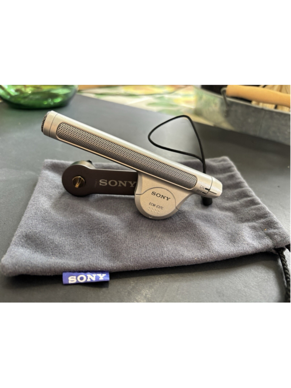 SONY ECMZ37C UNI-DIRECTIONAL MICROPHONE FOR CAMCORDER: ECM-Z37C